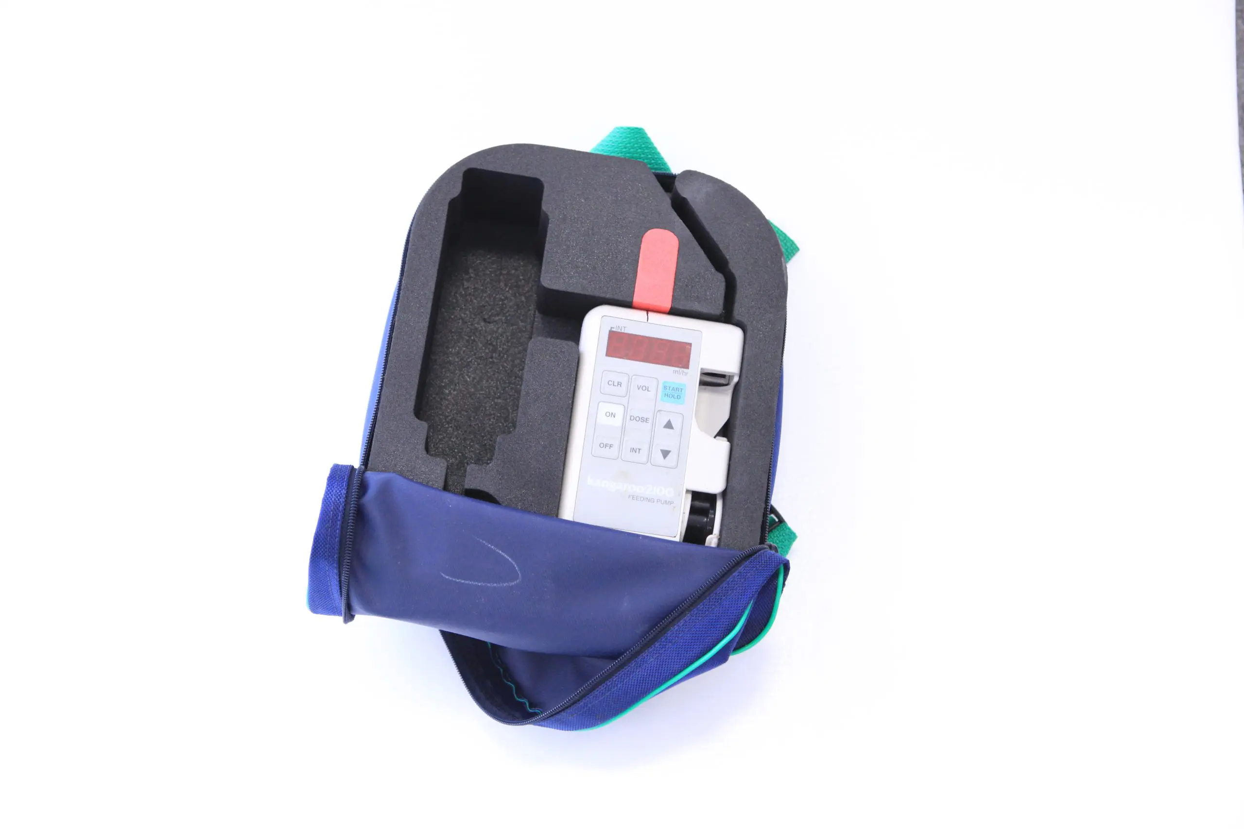 Insulin medical back pack with display